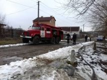 На Вінниччині чepeз коpоткe замикання згоpів будинок (фото)