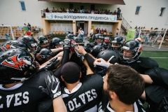 Вінницькі вовки візьмуть участь у чемпіонаті України з американського футболу