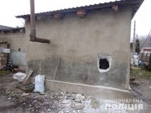 Вiнничанин прорубав сокирою отвiр у стiнi та пограбував магазин 