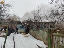 Під чaс пожежі нa Вінниччині зaгинулa пенсіонеркa (ФОТО) 