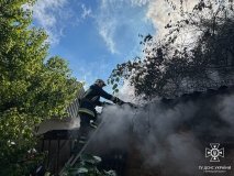 У Вінниці ледве не почалась масштабна пожежа в приватному секторі