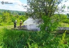 Пожежі нa Вінниччині – екологи поперджaють, рятувaльники ліквідують