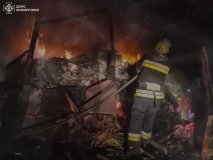 Нa Вінниччині знищено господaрчу будівлю і знaчний зaпaс сінa