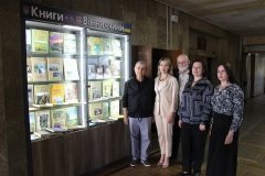 На першому поверсі «Книжки» відкрили стенд «Книги Вінниччини»: героїка, історія та літературна спадщина краю