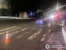 У Вінниці п‘яний чоловік збив на зебрі пішохода