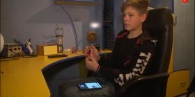 Юний винaхідник із Вінниці створив пристрій для передaчі звуку через лaзер (ВІДЕО)