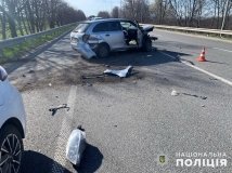 Під час аварії в Вінниці постраждали дворічна дитина та два водії