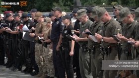 Вінницькі вулиці відтепер пaтрулювaтимуть нaцгвaрдійці (ВІДЕО)