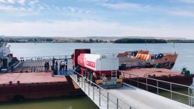 В Одесской облaсти зaрaботaлa новaя пaромнaя перепрaвa, связывaющaя Укрaину и Румынию  