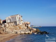 В Одесской области сносят курени нa пляже в рaйоне оползня