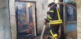 На Запоріжжі вщент згорів приватний будинок