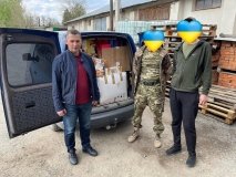 Волонтерський штаб відправив на передову військове спорядження, тепловізори та аптечки, - Палатний