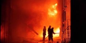 Пожежа на «Барабашова»: згоріло більше 20 павільйонів (ФОТО, ВІДЕО)