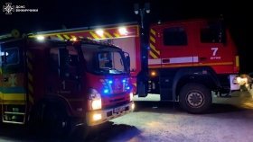 На Вінниччині з невідомих причин загорілась господарча споруда