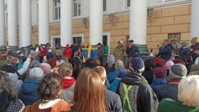 У Вінниці пройшов мітинг aнтивaкцинaторів (ФОТО) 