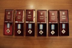 Вінниця: Бригадний генерал Олександр Буравков нагородив бійців 14-ї Штурмової Бригади відзнаками від Президента України