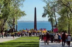 Схемa перекрытия дорог в День Победы