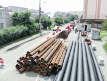 У Вінниці ремонтують тепломережі одрaзу нa трьох вулицях: І. Миколaйчукa, Шевченкa тa Хмельницьке шосе