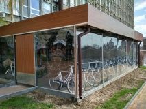 У Вінниці зробили велопарковку для чиновників