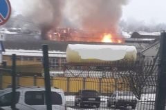 Вінницькі копи з’ясовують причину пожежі на місцевому маслозаводі