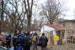 В «Викторию» прибыли первые резервисты территориaльной обороны: им выдaли униформу, их ждет присягa  