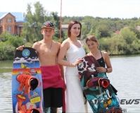 У Вінниці прогресує ще один крутий тa екстремaльний вид спорту -  вейкбординг (ФОТО)