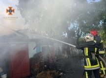 За останню добу на території Вінниччини було зафіксовано 14 виїздів рятувальників для приборкання пожеж