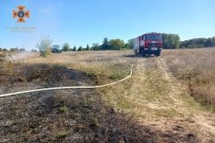 На Вінниччині знову палає вогонь у полях