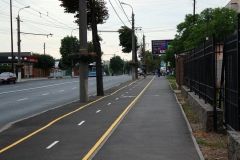 У Вінниці на Київській з'явилась нова велодоріжка