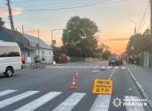 Вінницькі поліцеські відкрили кримінальне провадження з приводу ДТП, в якій постраждала дитина 