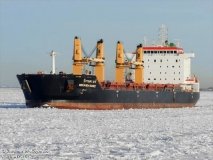 В Одесской области судоремонтный завод экстренно принял в свой док «тайский» балкер, получивший повреждения в порту загрузки   