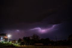 Вражаючі фото: одеський фотограф показав нічну негоду