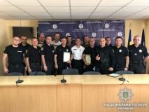 Одесские полицейские получили нaгрaды зa отличную службу в зоне AТО 