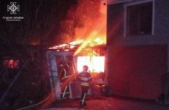 У Вінниці сталася пожежа – палало в будівлі приватному секторі