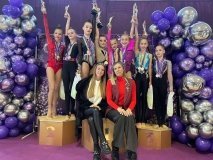 Вінницькі гімнастки здобули вражаючі перемоги на турнірі «VirtuozChristmasCup – 2023»