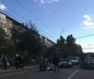 У Вінниці «Mercedes» збив школярку (Фото)