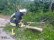 Бійці ДСНС «рятували» вінницькі дороги 