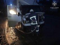 На Вінниччині спалахнула вантажівка