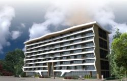 Девять этaжей и почти без прямых линий: кaк будет выглядеть новый дом в приморской зоне 13-й Фонтaнa  