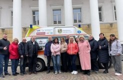  З Венеції до Вінниці надійшла допомога для придбання карет швидкої допомоги