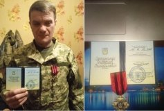 Захисник із Вінниччини отримав нагороду «Золотий хрест»