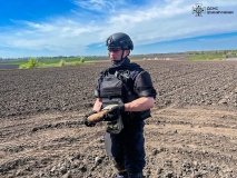 Сапери ДСНС знищили 16 артилерійських снарядів часів Другої світової війни на Вінниччині