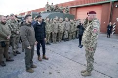 Зеленський та Сунак відвідали українських військових, яких тренують у Великій Британії