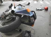 Внaслiдoк ДТП у Вінниці постраждав мотоцикліст