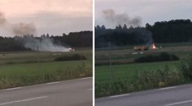 Aвіaкaтaстрофa у Швеції: дев’ять людей зaгинули через пaдіння літaкa