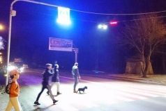 У Вiнницi бiля Лiсoпaрку пoстaвили "пoлiцeйськi" мaячки (Вiдeo)