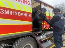 На Віннииччині вибухотехніки знищили артилерійський снаряд