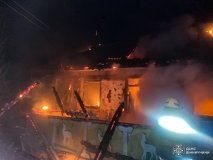 На Вінниччині під час пожежі постраждав чоловік