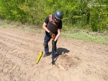 На Вінниччині знищили артснаряд часів Другої світової: рятувальники нагадують про безпеку