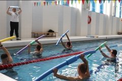  Вода лікує: поранені вінницькі гвардійці проходять реабілітацію в басейні